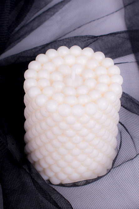 Vainilla perlada-Vela decorativa Vainilla