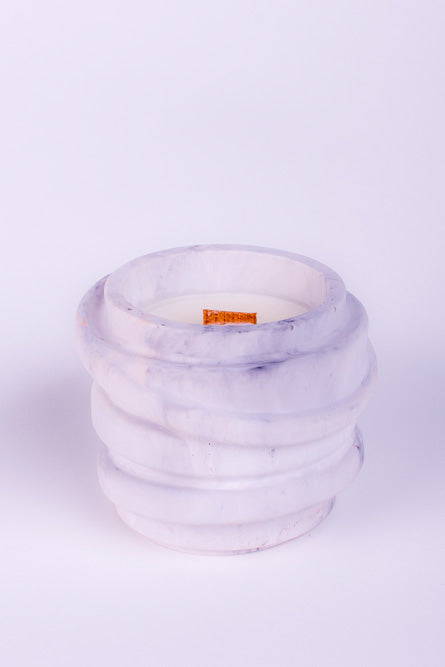 Vela Ámbar y sándalo -Línea Fija