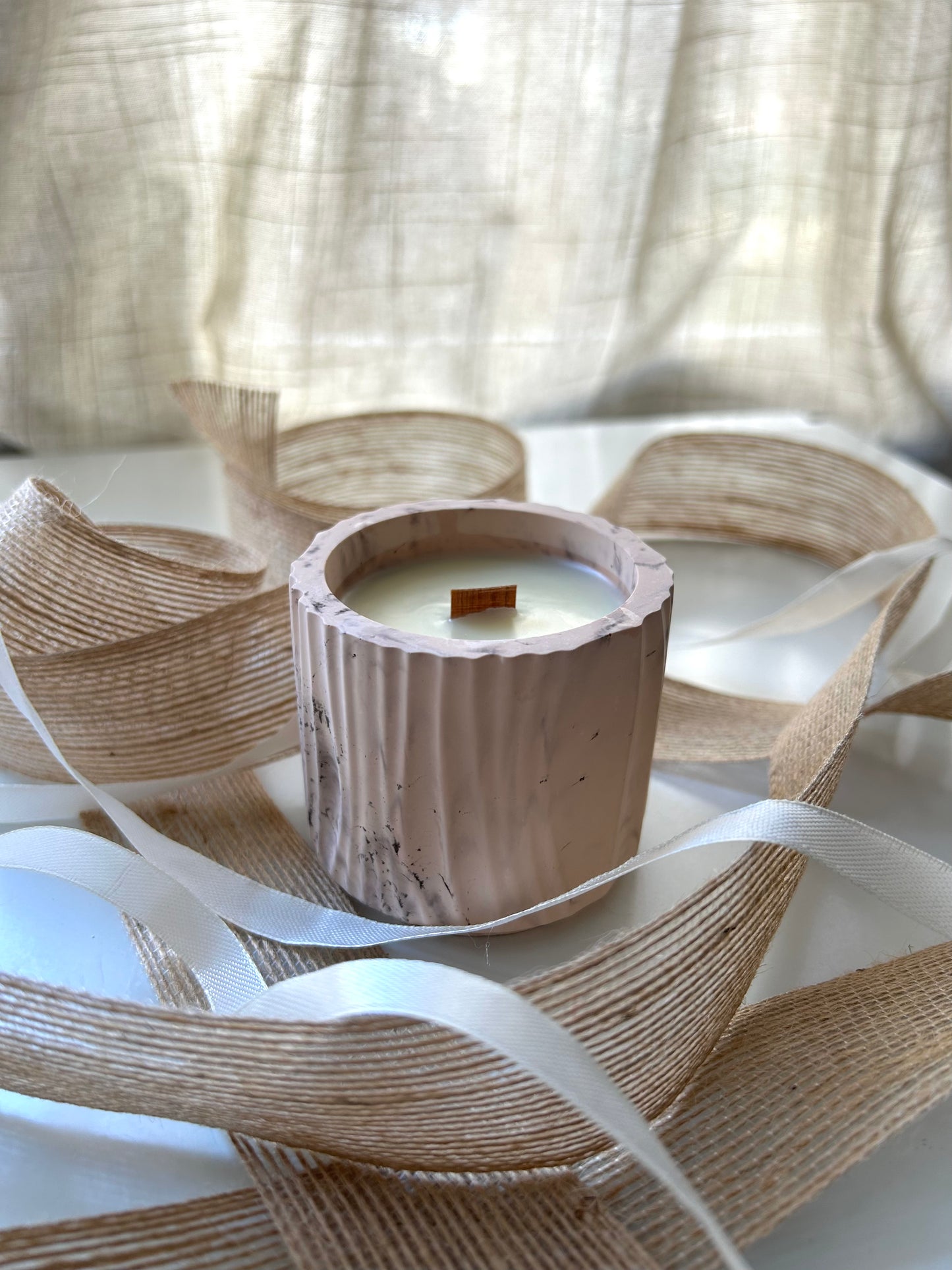 Vela Naranja y Canela- Línea Fija