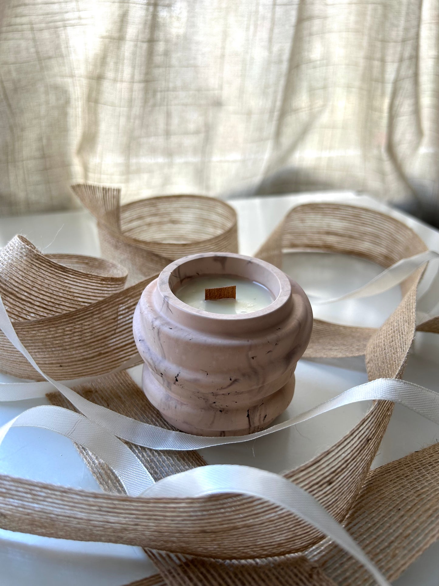 Vela Naranja y Canela- Línea Fija