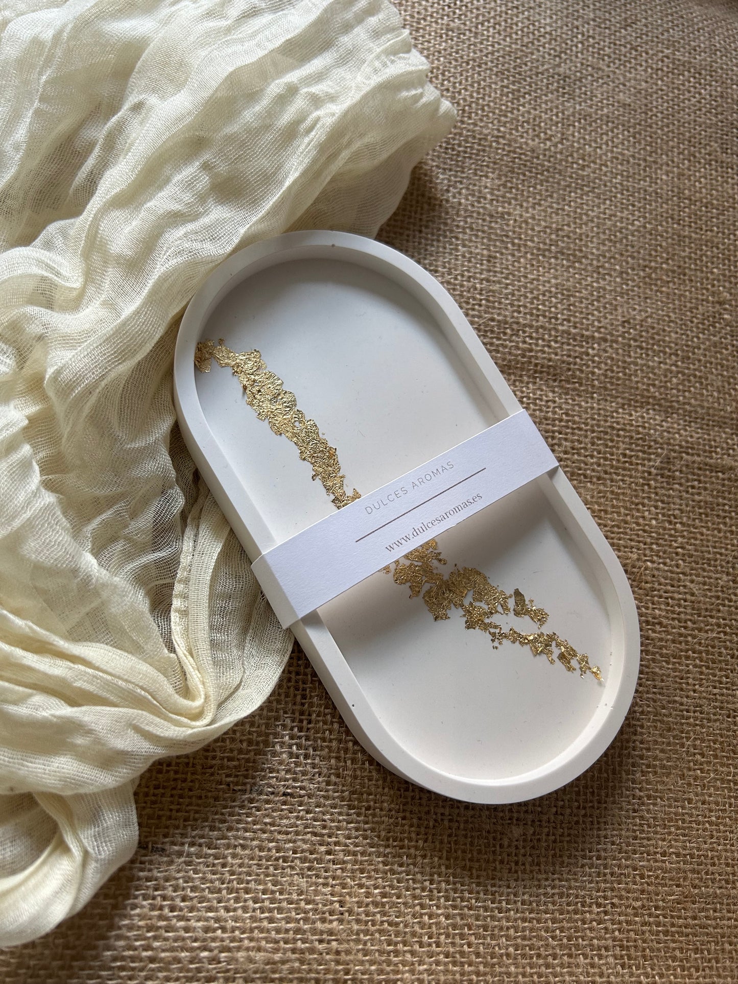 Marfil · Bandeja decorativa