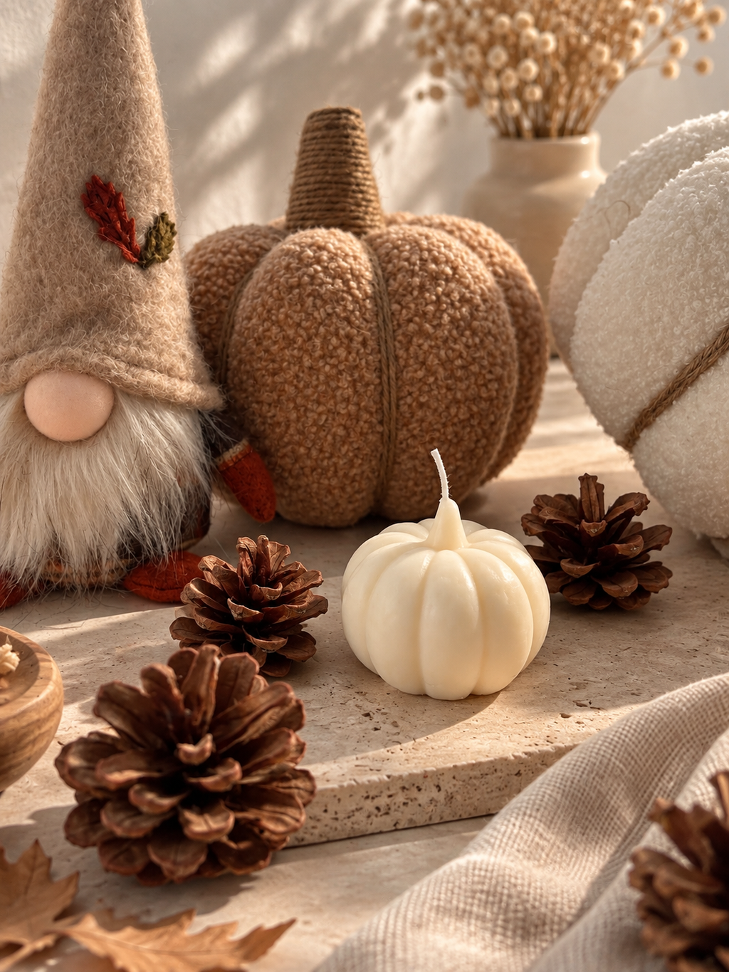 Vela Decorativa Calabaza