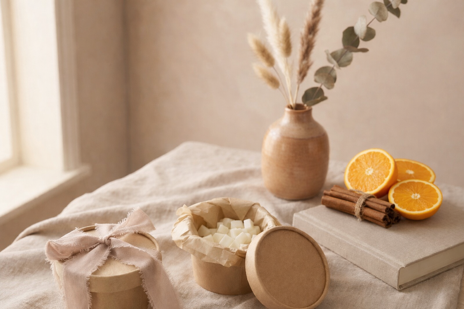 Wax Melts · Ritual en Tarrito Naranja y Canela