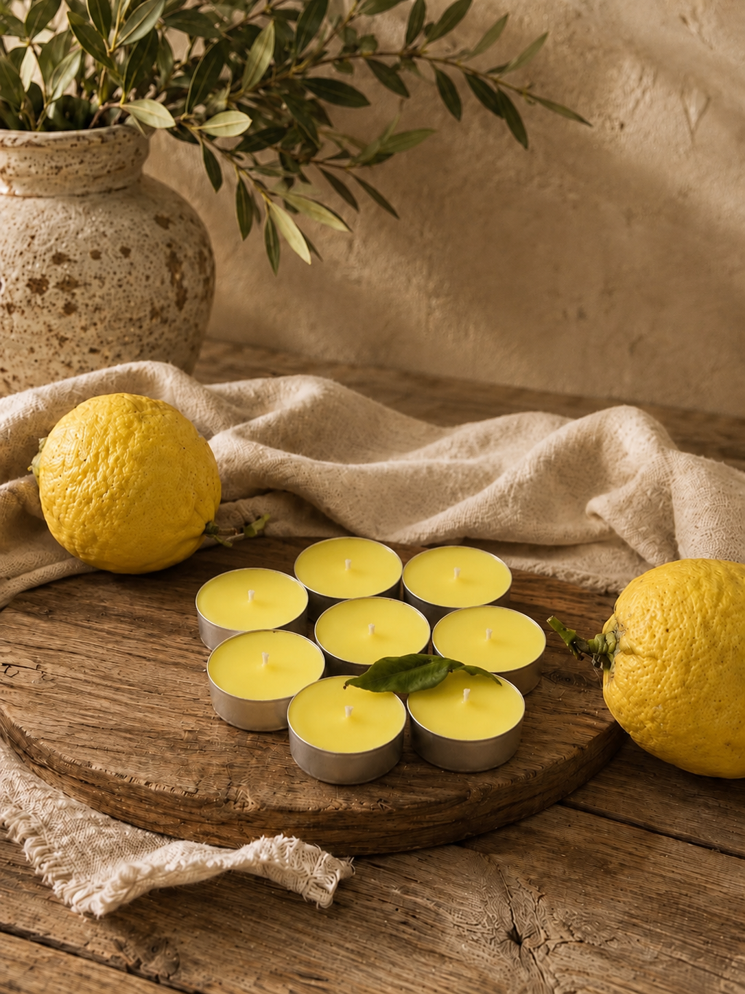 Velas de té Citronella Pack de 9