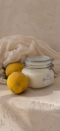 Vela Citronella · Tarro de Cristal 400g