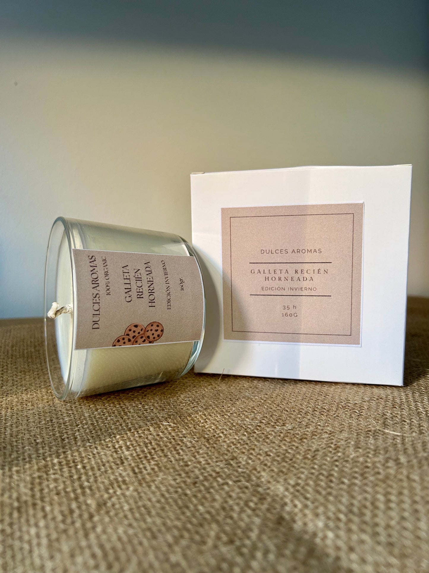 Vela Aromática Galleta recién horneada