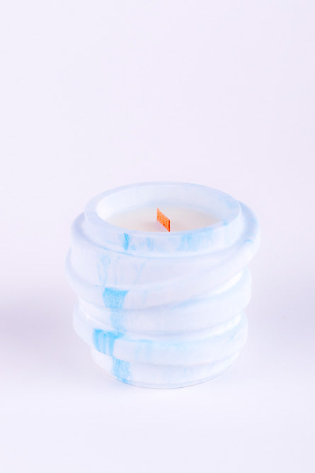 Vela Pastel de Arándanos – Línea Fija