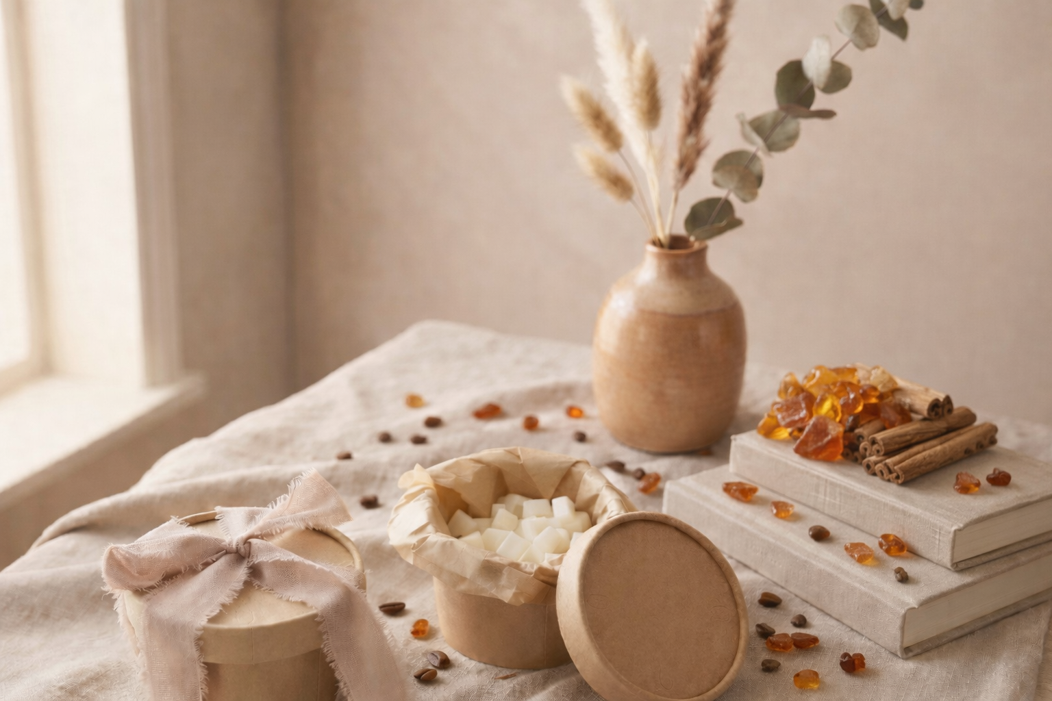 Wax Melts · Ritual en Tarrito Sándalo y Ámbar
