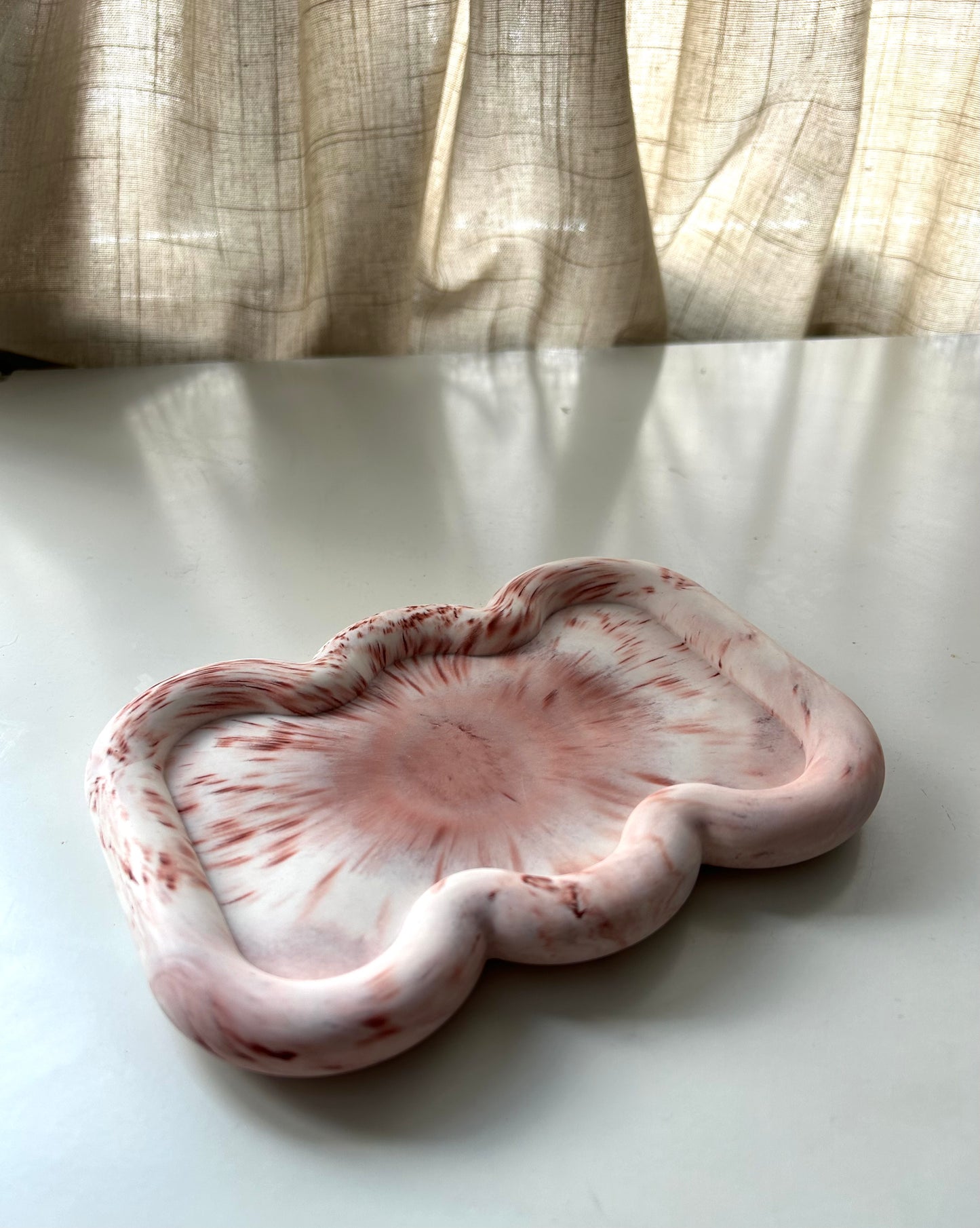 Bandeja Mármol Terracota