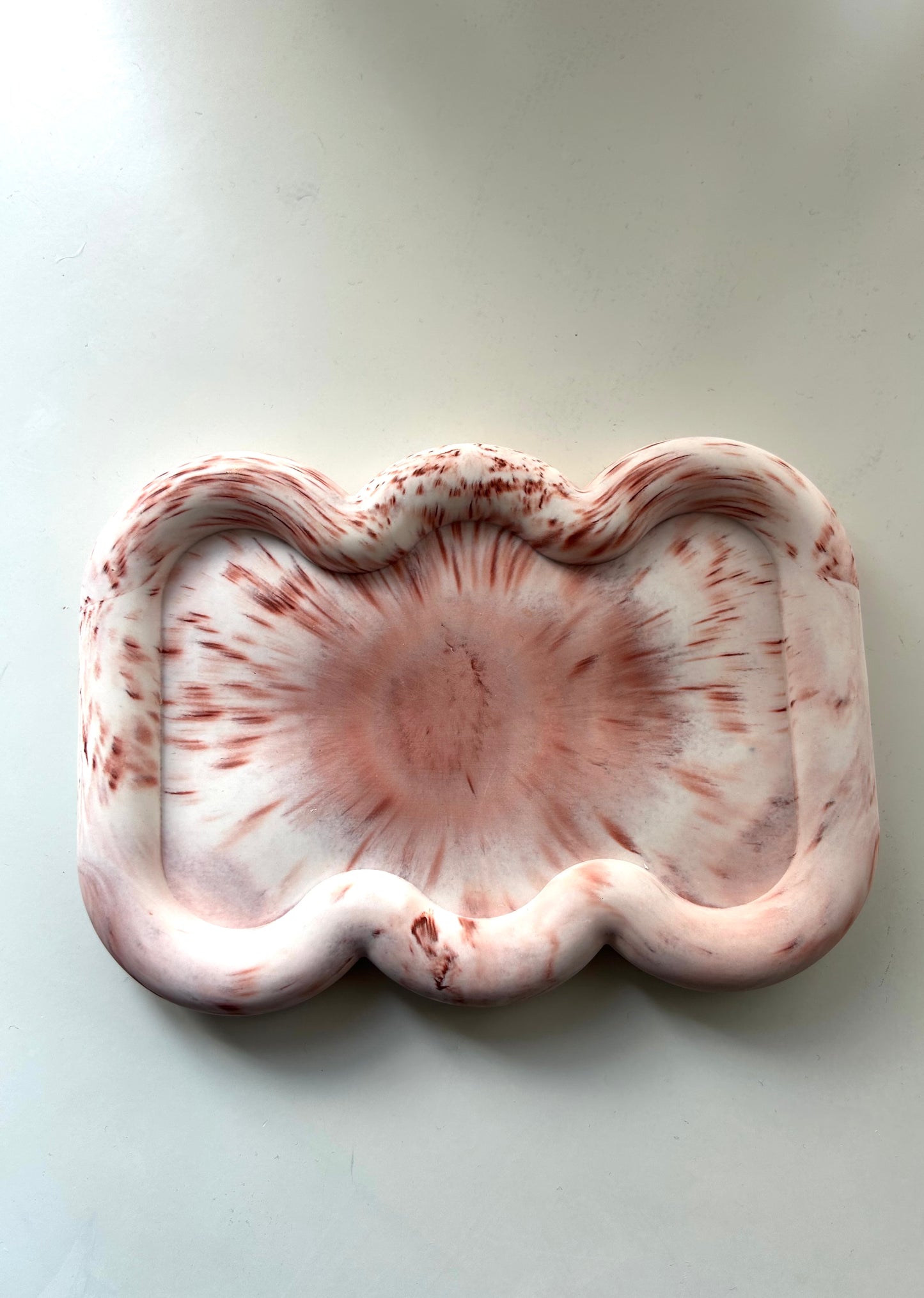 Bandeja Mármol Terracota