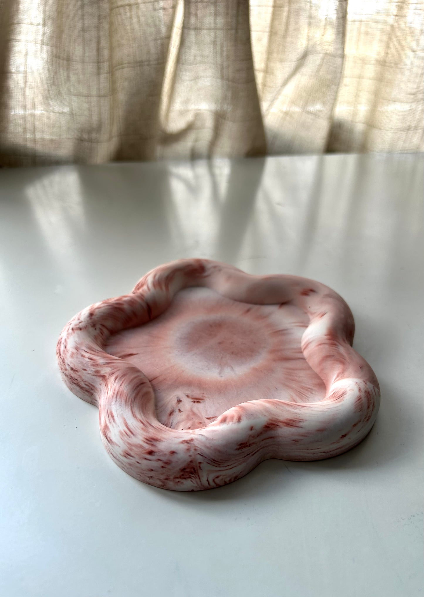 Bandeja Mármol Terracota