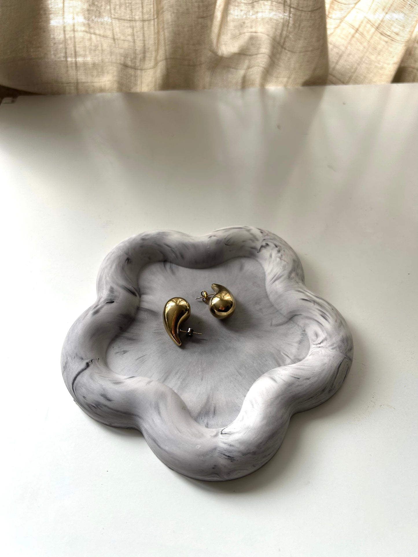 Bandeja Mármol Gris