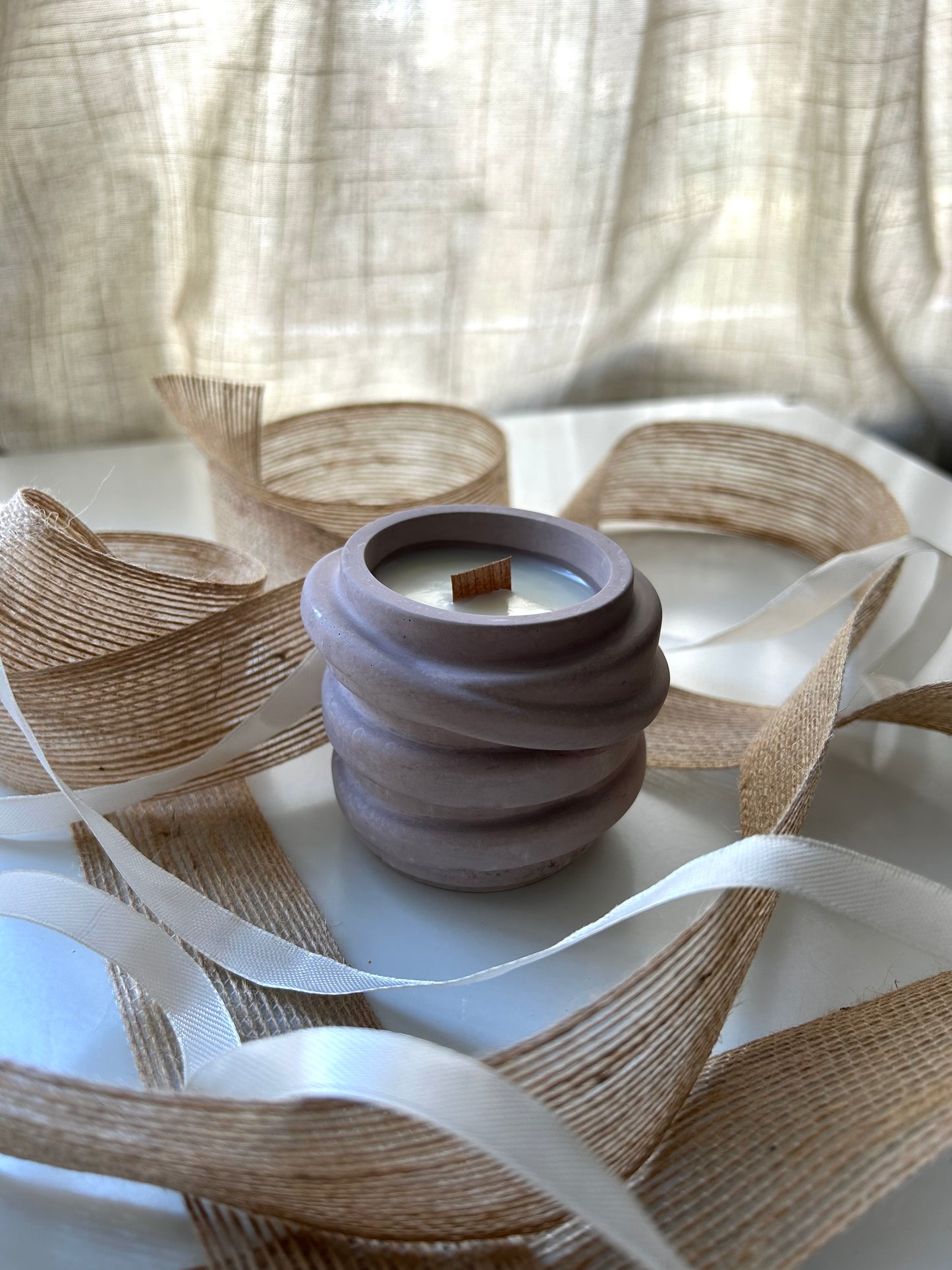 Vela Chocolate- Línea Fija