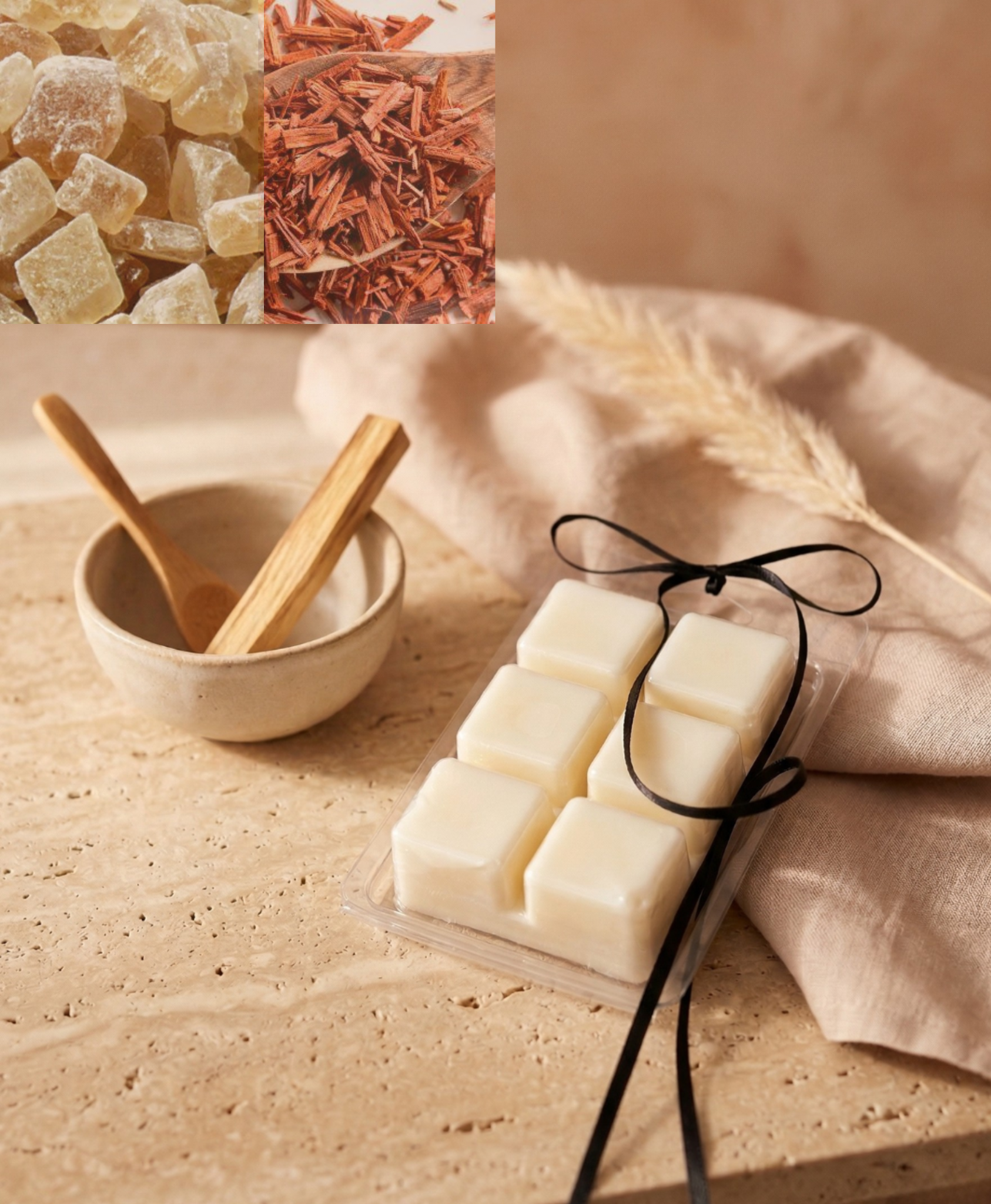 Wax Melts · Ritual en Tableta aromática Sándalo y Ámbar