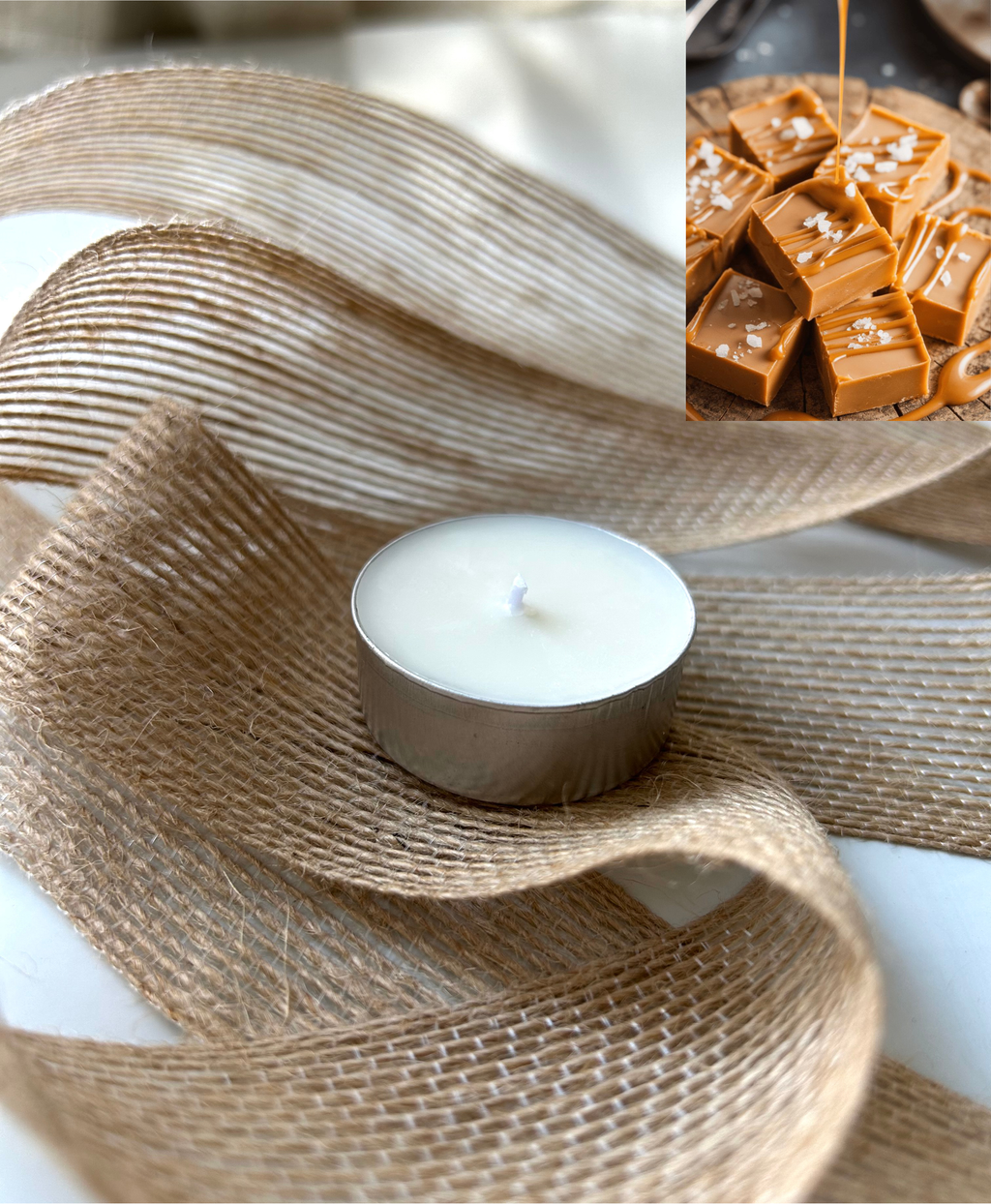 Velas de té Aroma Caramelo