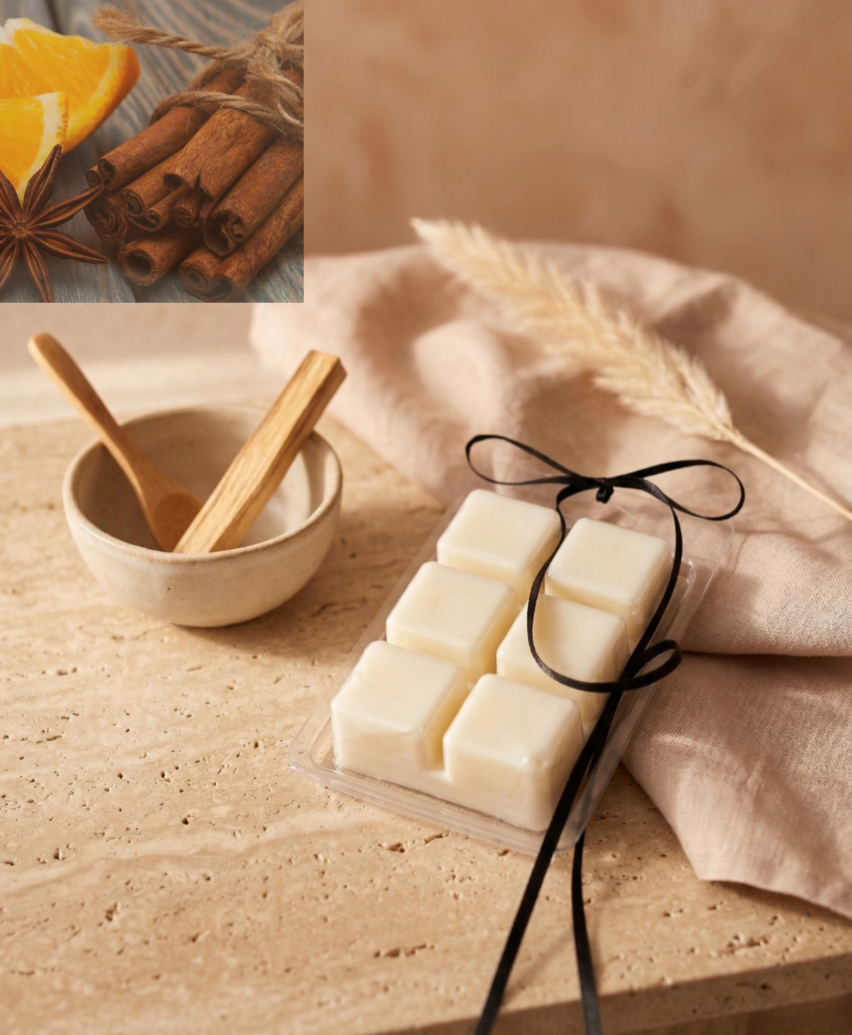 Wax Melts · Ritual en Tableta aromática Naranja y Canela