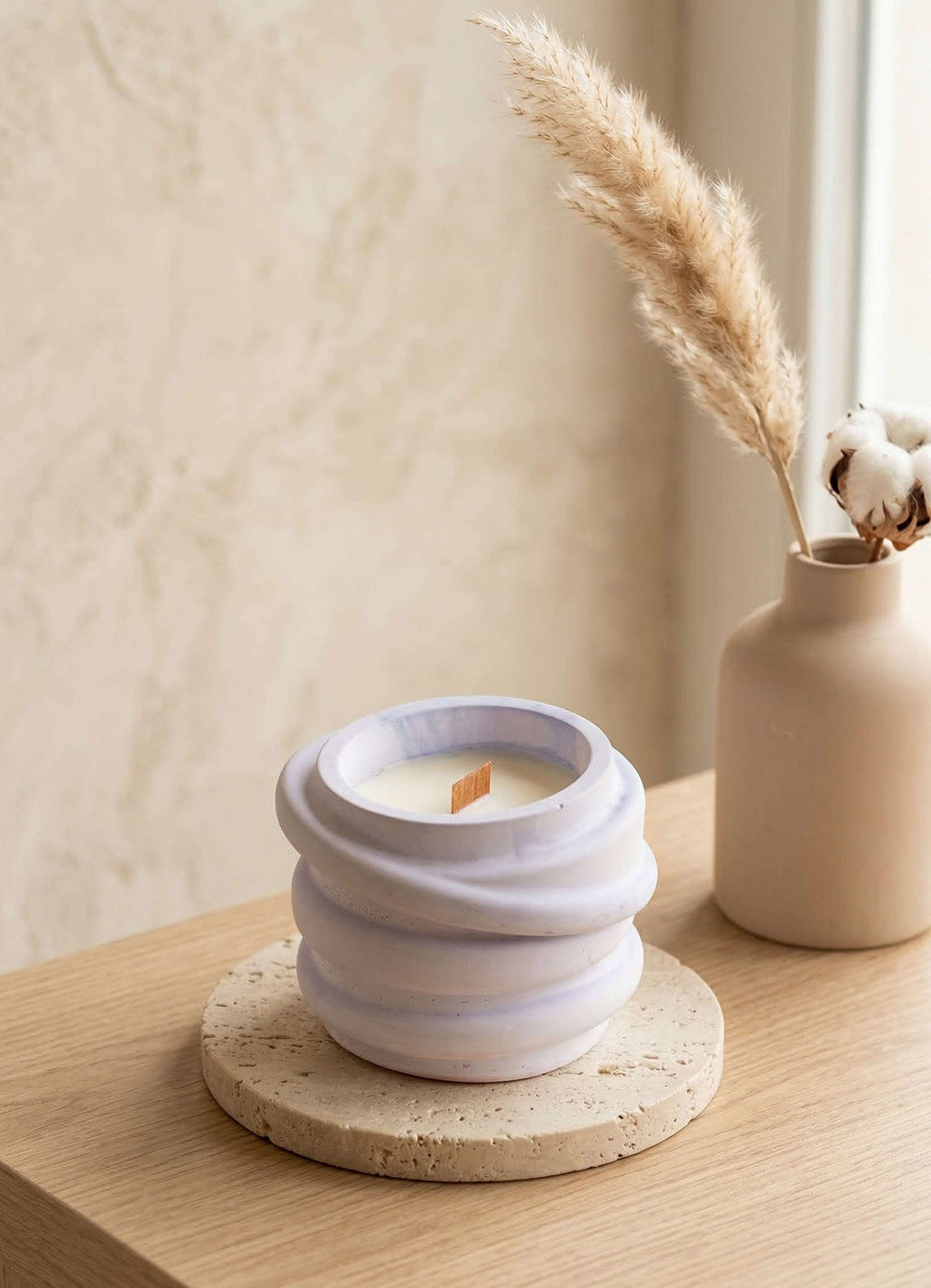 Vela Lavanda y manzanilla-Línea fija