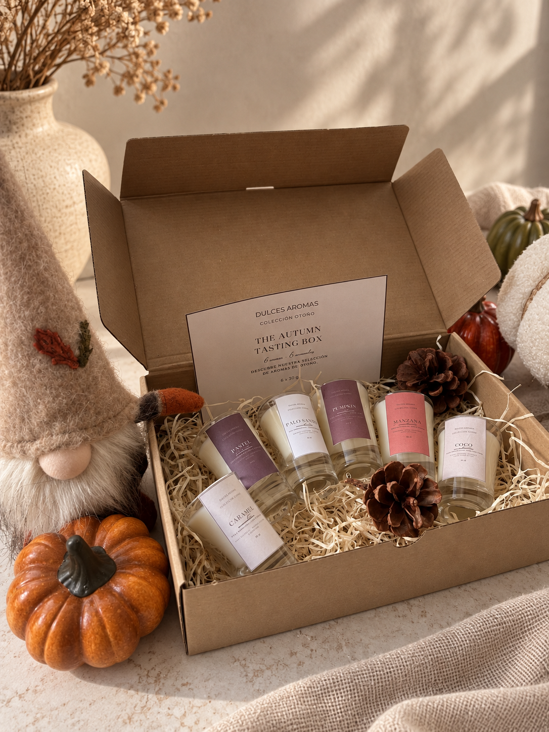 THE AUTUMN TASTING BOX · 6 aromas